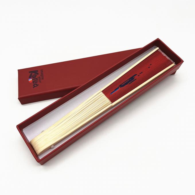Quạt cầm tay gấp logo tùy chỉnh 13 inch Quạt cầm tay bằng tre gấp lớn Quạt thăng hoa trống để vỗ tay cho đám cưới và khiêu vũ 9