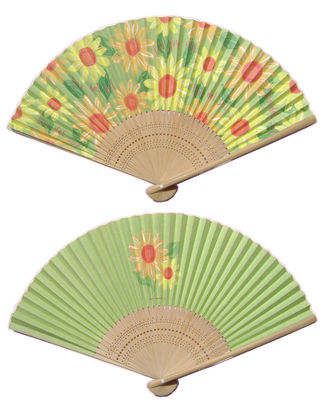 Customizable Bamboo Folding Hand Fan in Multiple Sizes 21*38cm 23*42cm 26.5*47cm for Wedding Decoration and Promotions