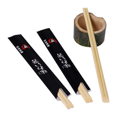 Engraved Disposable Bamboo Chopsticks with Customized Packing and High Temperature Sterilization