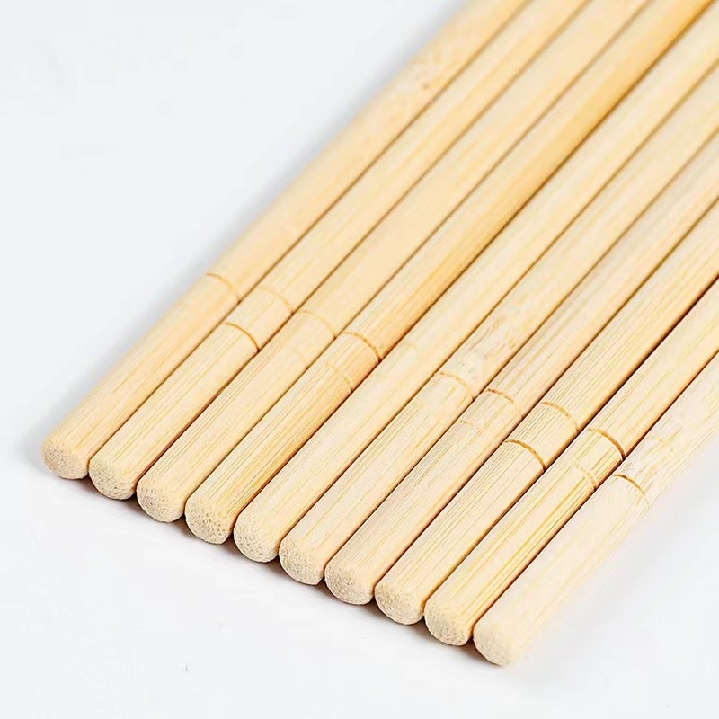 Japanese Round Twin Bamboo Sushi Chopsticks Paper Covered Disposable
