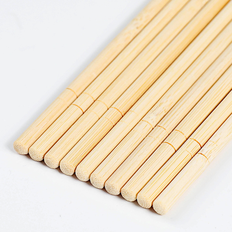 Disposable Bamboo Wooden Chopsticks 10g Straight Shape