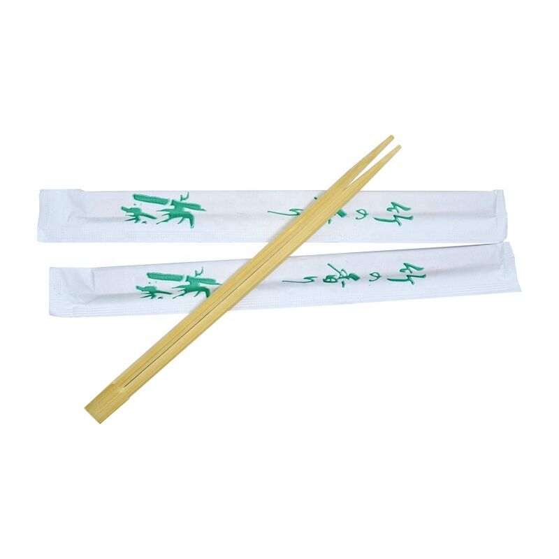 Eco-Friendly Custom Logo Disposable Bamboo Chopsticks OPP Packed for Restaurant and Takeaway
