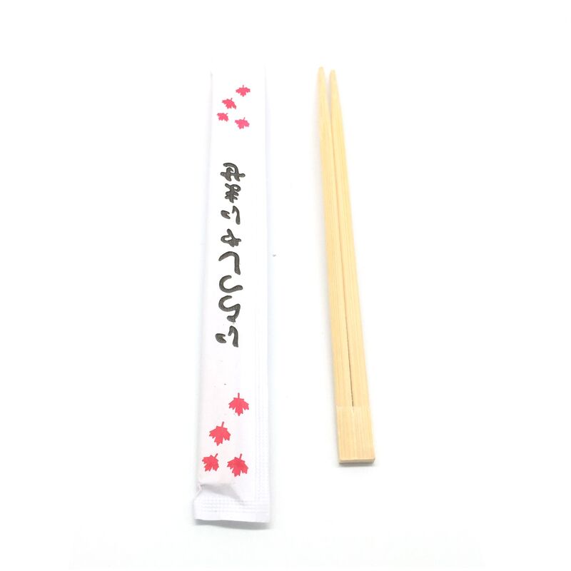 Wholesale 100% Natural Moso Bamboo Chopsticks with High Temperature Sterilization and Custom Logo Packaging for Sushi Restaurants