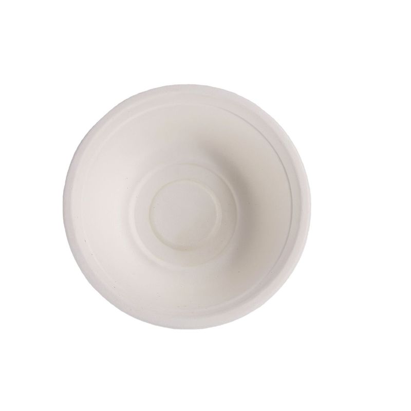 100% Compostable Biodegradable Disposable Bowls for Hot Soup and Ice Cream