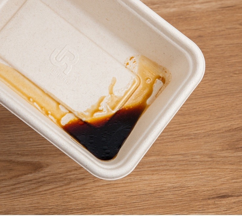 Bagasse Fiber Biodegradable Containers With Lids For Takeout Parties
