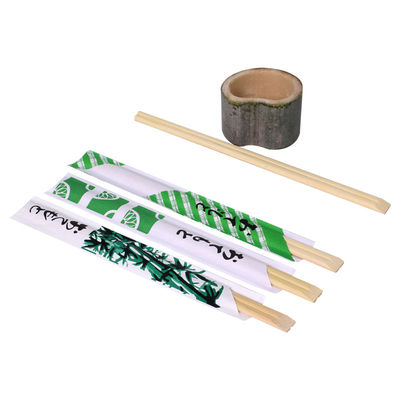 Hộ gia đình Moso Bamboo Tensoge Bamboo Đũa tre nửa mở tay giấy